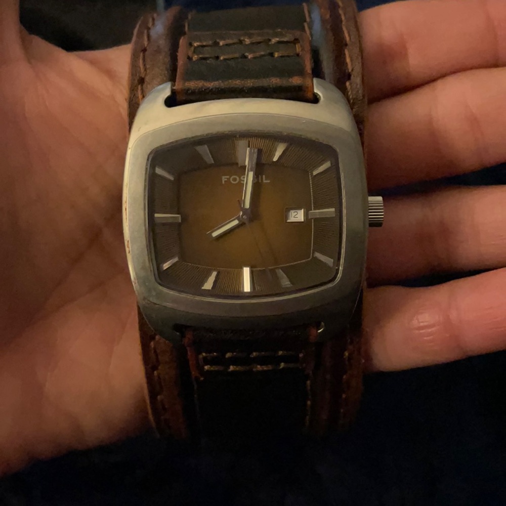 Fossil Leather Watch
